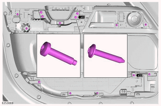 Front Door Trim Panel